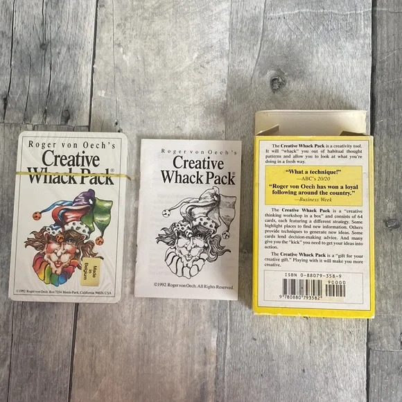Roger von Oech's Creative Wack Pack (Sealed) - Picture 6 of 8
